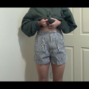 BDG urban outfitters striped shorts